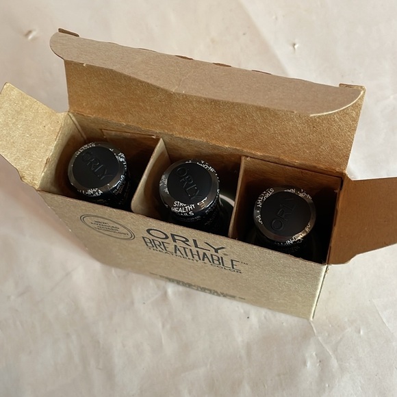 3 bottles of Orly Breathable Nail polish Pastel Mint green Creme .6 fl oz 20917 - Picture 8 of 10